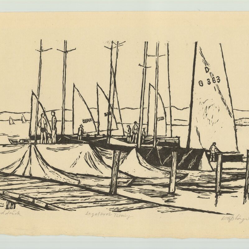 Segelboote Tutzinh, L o.J., 355x226
(unverkäuflich)






