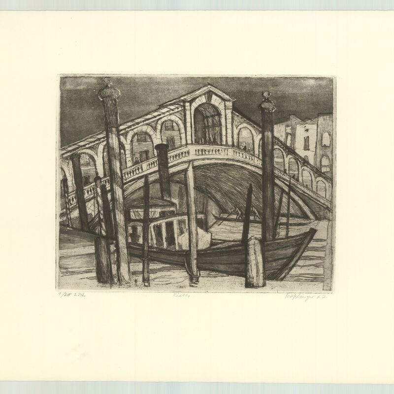 Rialto, 1967, Radierung 283x221