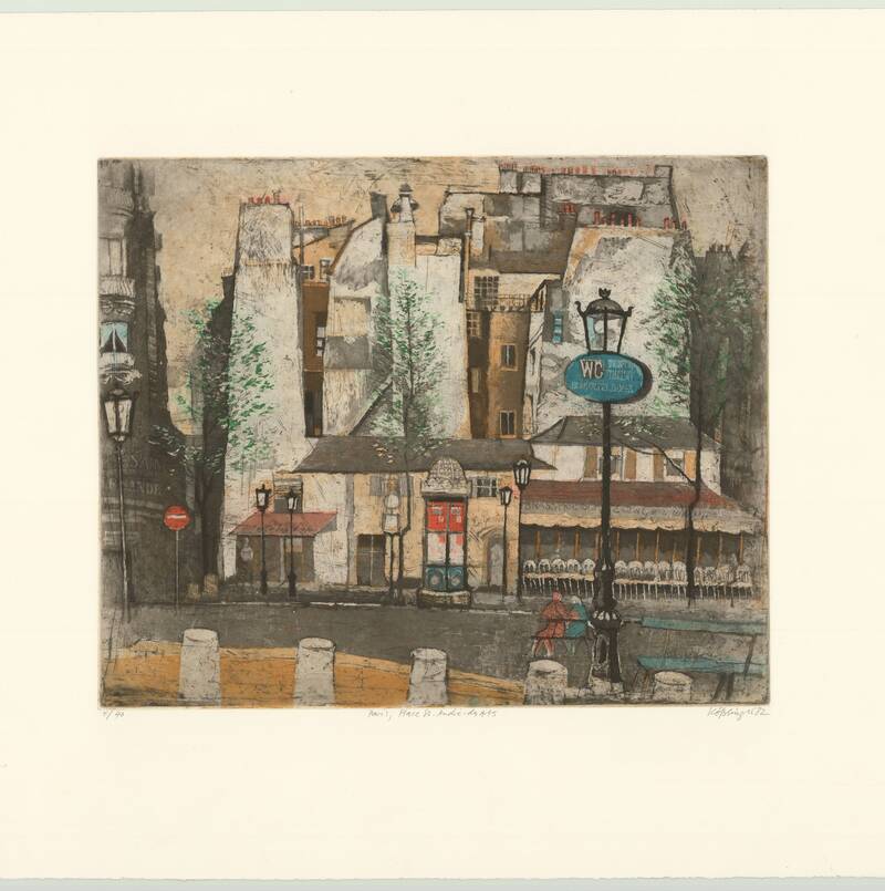 Paris, Place St. André des Arts, FR 1982, 415x339







